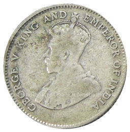 Монета 10 центов 1926 года Стрейтс Сетлментс