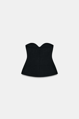 SWEETHEART BANDEAU TOP - Zara фото 11