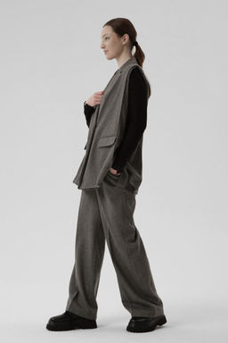 Жилет ШЕРСТЬ - Жан и параскева фото 3