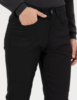 Siyah Slim Fit Kanvas Pantolon - Pierre cardin фото 12