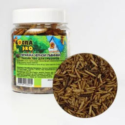 БОСПА ЭКО лак. насекомые Личинка чёрной львинки банка 40 г 4603789233445