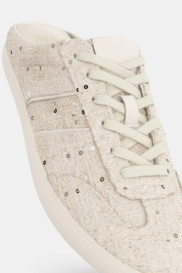 FABRIC SLINGBACK TRAINERS