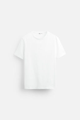BASIC SLIM FIT T-SHIRT - Zara фото 7