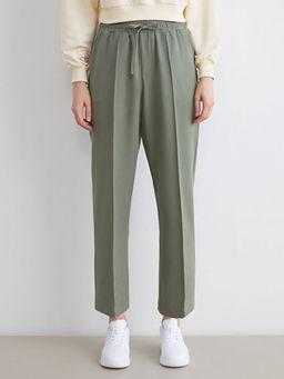 Beli Lastikli Kad?n Pantolon