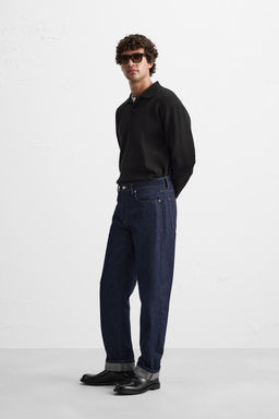 VISCOSE BLEND KNIT POLO SHIRT - Zara фото 6