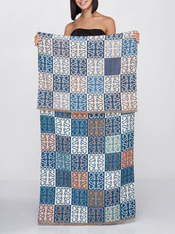 в составе ШЕРСТЬ и КАШЕМИР Большой, мягкий, теплый двусторонний палантин - Tantino фото 8