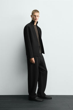 COTTON/LINEN SUIT TROUSERS - Zara фото 4