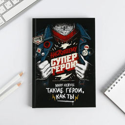 Ежедневник в подарочной коробке. Твердая обложка А5, 80л Супер герою - Artfox фото 11
