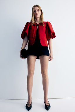 Blusa con mangas globo - H&m фото 2