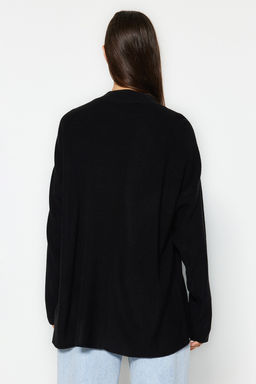 Vizon Genis Kal?p Pencere/Cut Out Triko Kazak TWOAW24KZ00342 - Trendyolmilla фото 12