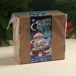 Подарочный набор Волшебного Нового года: чай чёрный со вкусом: пряный апельсин 50 г., молочный шоколад 70 г., кружка 300 мл., открытка - Фабрика счастья фото 10