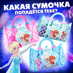 Набор парикмахера игровой Анна и Эльза, Холодное сердце, в сумке, МИКС - Disney фото 4