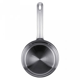 Ковш из нержавеющей стали "Linea PALERMO" 1,8л, д16см, h9см, s0,6мм, дно s15мм, трехслойное капсулированное дно, стеклянная крышка-дуршлаг с силиконовым ободком, два режима слива воды, ручка из нержавеющей стали, цветная коробка, "Regent" (Китай)