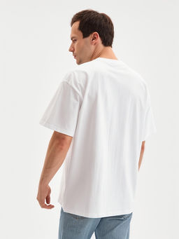 Футболка мужская MINAKU: Infinity, белая, р-р 52-54