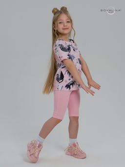 Костюм Актив ленивые котики-розовый - Sovalina фото 18