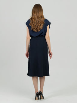 юбка на подкладке, расклешенная от пояса к низу - Трика фото 4