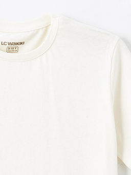 Bisiklet Yaka Basic K?sa Kollu Erkek ?ocuk Ti??rt