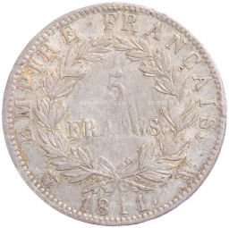 5 франков 1811 года W Франция