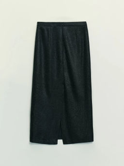 Юбка миди с блестками / Zarina