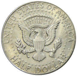 1/2 доллара (50 центов) 1968 года D США