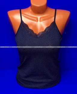 Цена за 1 шт. Майки женские Miss Emma Турция Бретели СИНИЕ код 120,124,128, 512