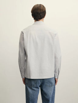 Рубашка овершот со льном / Zarina  фото 5