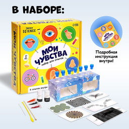 Набор для опытов Мои чувства - Эврики фото 3
