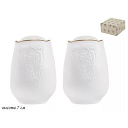 Набор солонок MARIA GOLD в под.упак Фарфор арт.226-035 /LENARDI/