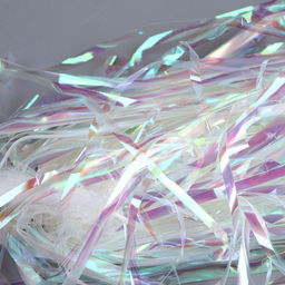 Набор для творчества и декора «Перья белые + наполнитель», серебряный