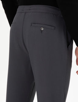 Erkek Carrot Fit Antrasit Kanvas Pantolon