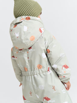 Комбинезон демисезонный Ферма/Шалфей 0+ - Bungly фото 3