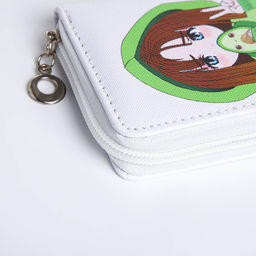 Кошелёк детский на молнии Выбражулька «Авокадо», белый