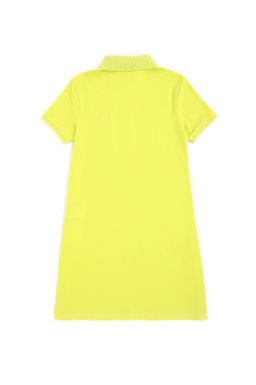 Вязаное платье фисташкового цвета для девочки Неожиданная скидка в корзине - U.s. polo assn фото 2