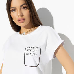 Футболка Точно знаю ответ (fashion style) - Charutti фото 3