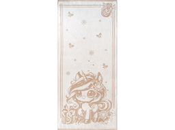 Полотенце махровое 6с102.511ж2 Аниме-единорог (лен3) 67х150см