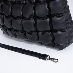 Сумка-мешок на молнии, длинный ремень, цвет чёрный - Simaland фото 6