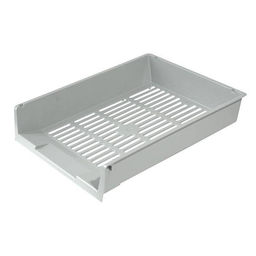 Лоток горизонтальный для бумаг INFORMAT серый пластик