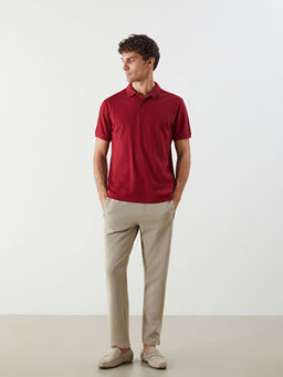 Polo Yaka K?sa Kollu Pike Erkek Ti??rt