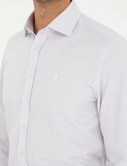 Mor Slim Fit Uzun Kollu G_mlek - Pierre cardin фото 7