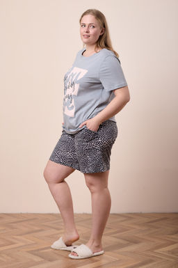 Пижама футболка и шорты М325294Пср - Елена фото 2