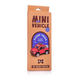 Конструктор дерев. 3Д "Пикап" (26 дет.)