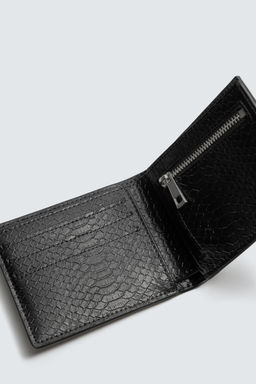 CROCODILE EMBOSSED WALLET - Zara фото 7