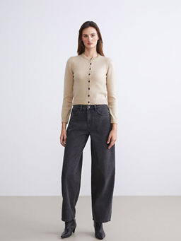 Bisiklet Yaka Kad?n Triko H?rka