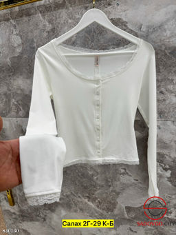 Джемпер женский с гипюром - Bruno фото 4