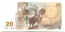 Банкнота 20 лари 2008 года Грузия