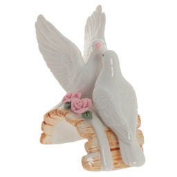 Фигурка декоративная "Голуби", L12,5 W7 H9,5 см