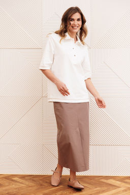 Костюм Gizart 5425 молочный, капучино