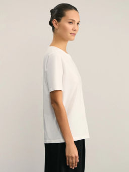 Базовая футболка из хлопка / Zarina  фото 5