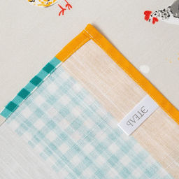 Фартук Этель Chicken Ranch 55х70 см, 100% хлопок, репс 210 г/м2  фото 4