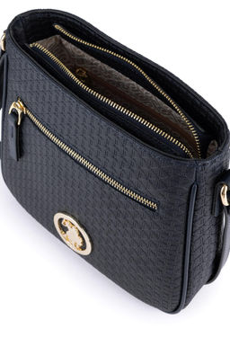 Женская темно-синяя сумка - U.s. polo assn фото 7